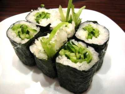 sushi de pepino sushi de pepino